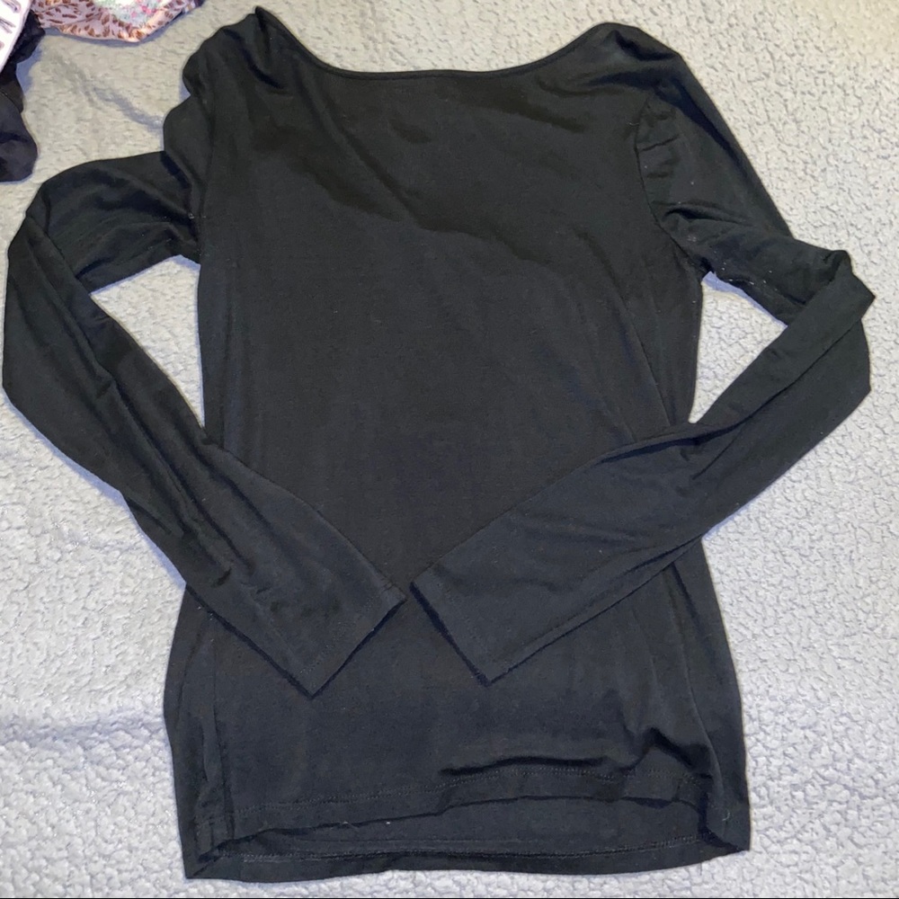 Long sleeve Black dress